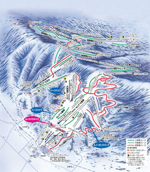 上越国際ゲレンデマップMAP